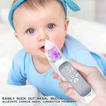 Akku-Baby-Nasensauger mit 3 Saugmodi und Musikfunktion