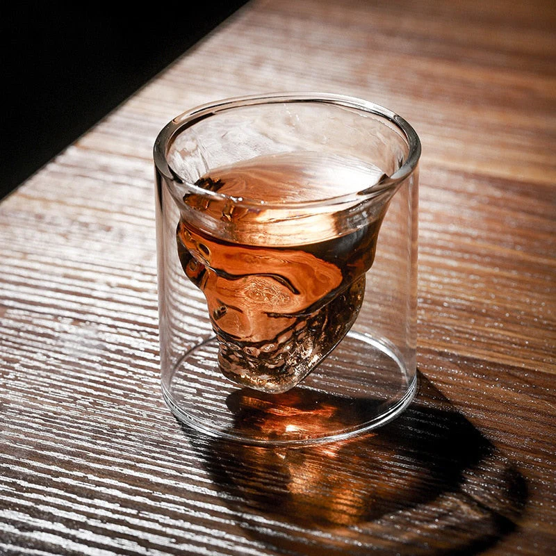 3D Skull Drinking Mug | SkullCraft
