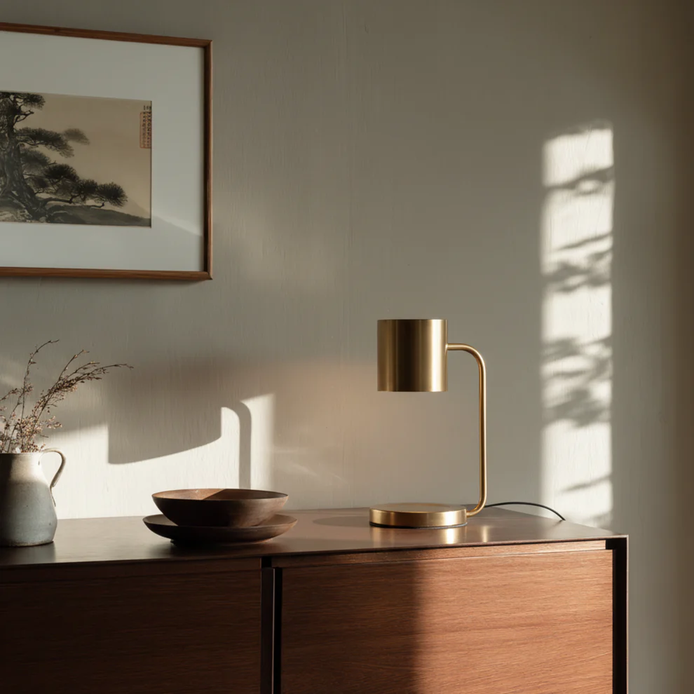 Elegante Duftlampe mit Schirm – Ihr Wohlfühllicht für Zuhause