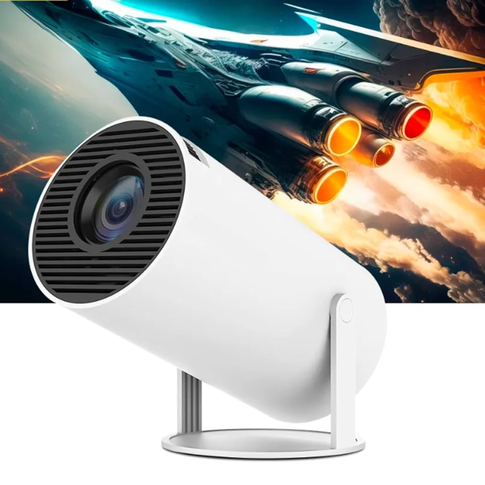 Portable HD Projector - 4K Resolution for Movie Nights