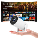 Portable HD Projector - 4K Resolution for Movie Nights