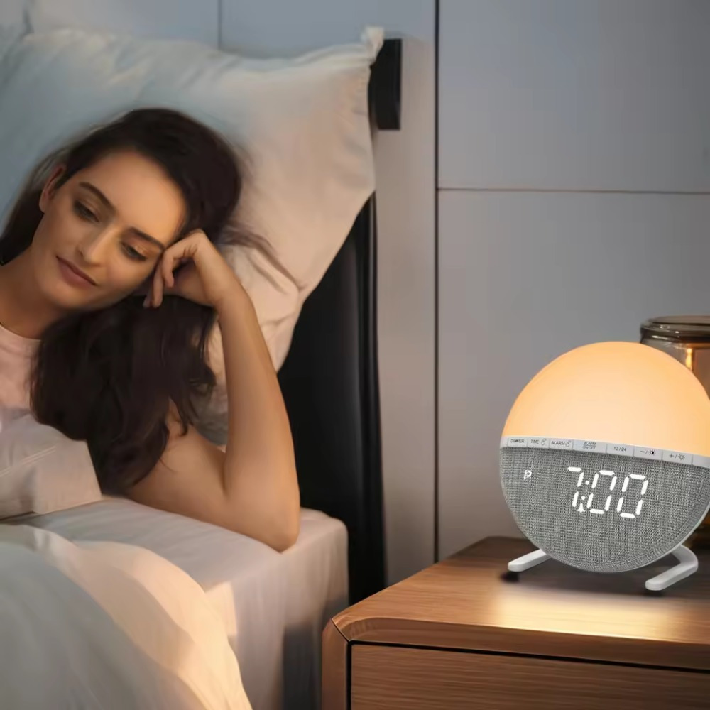 Natural Wake-up Light Experience with Adjustable Brightness