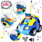 Remote-Controlled Police Toy Car – Fun for Kids