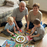 Kreatives Pompon Bastelset mit Tierkarten – Bildschirmfreies Spielen