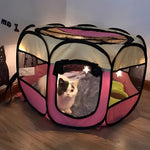 Kompakte Haustier-Spielzelte für Katzen und kleine Hunde