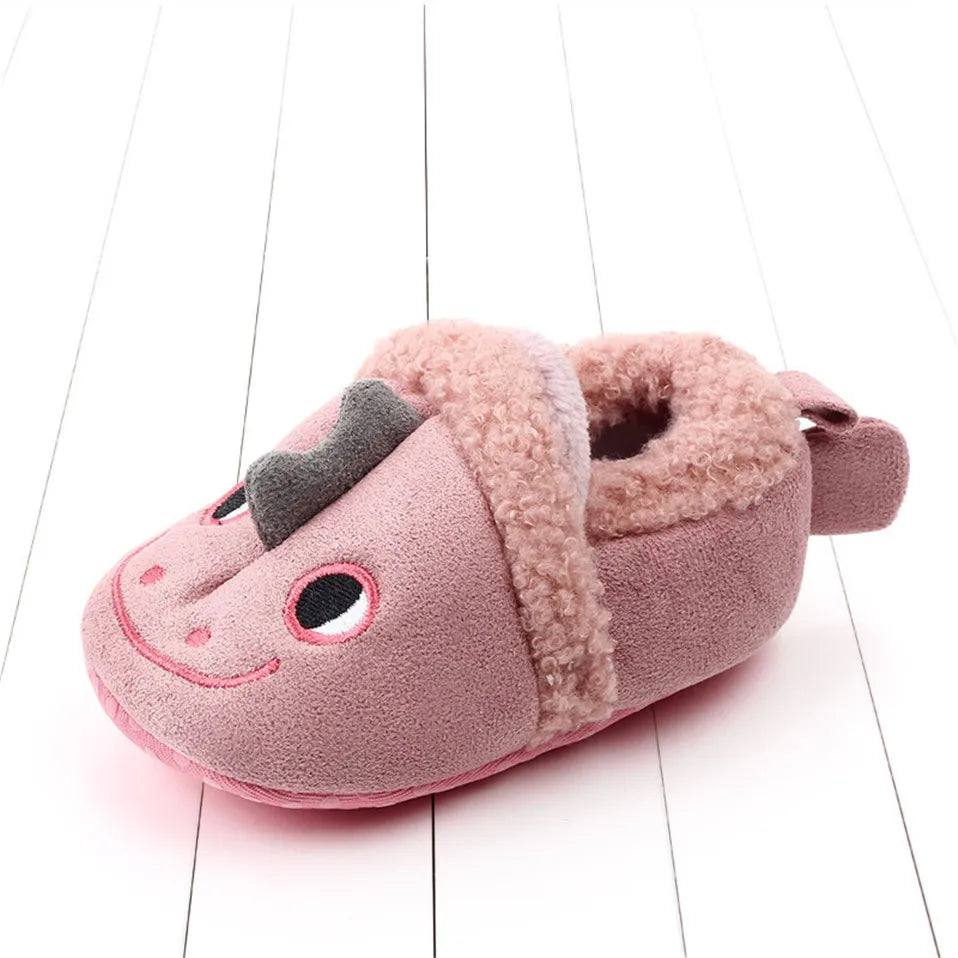 Animal Plush Slippers for Babies and Toddlers – Warm