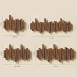 Elegant wall hook made of high-quality wood