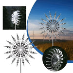 Weatherproof Metal Garden Wind Spinner for Impressive Movement