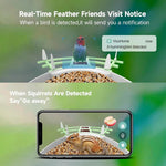 Bird Feeder with Camera and App Control