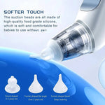 Rechargeable Electric Baby Nasal Aspirator with 3 Suction Modes and Music
