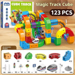 Magnetic Marble Run with Levitation Technology for Creative Building Projects