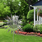 Weatherproof Metal Garden Wind Spinner for Impressive Movement