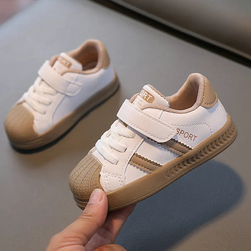 Comfortable Hook-and-Loop Sneakers for Kids – Athletic Shoes