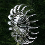 Weatherproof Metal Garden Wind Spinner for Impressive Movement