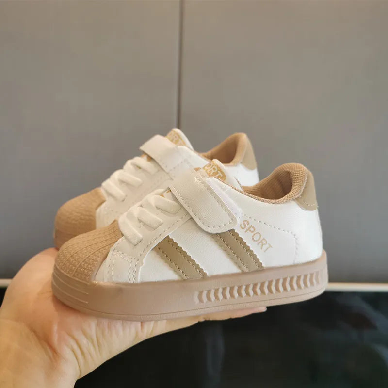 Comfortable Hook-and-Loop Sneakers for Kids – Athletic Shoes