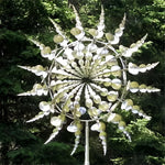 Weatherproof Metal Garden Wind Spinner for Impressive Movement