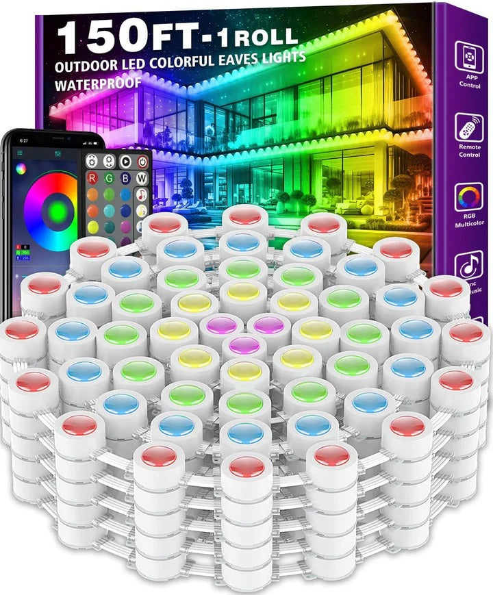 App-gesteuertes LED-Beleuchtungssystem für den Außenbereich
