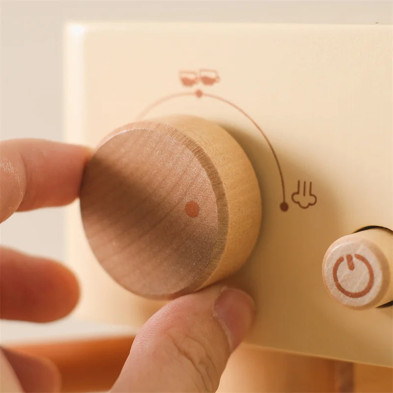 Wooden Espresso Machine Set for Kids – Future Barista