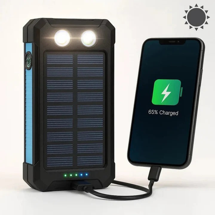 Wasserdichter Solar-Powerbank mit Hoher Kapazität