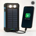 Wasserdichter Solar-Powerbank für Notfälle und Outdoor-Aktivitäten