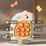 Interactive Learning Toy Phone for Kids - Montessori Toy with Music and Sounds