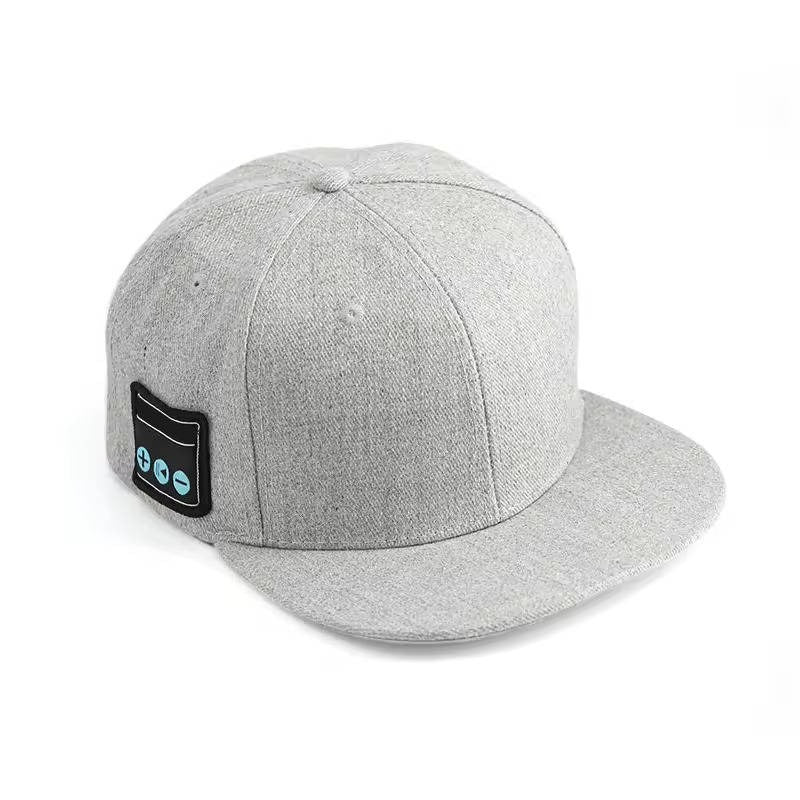 Wireless Hat with Speakers and Microphone for Undisturbed Listening