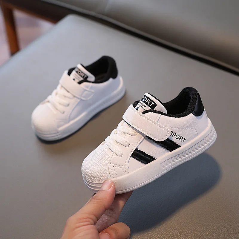 Comfortable Hook-and-Loop Sneakers for Kids – Athletic Shoes