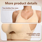 Versatile sports bra with posture correction and breathable design