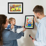 Kreativrahmen für Kinderkunstwerke | Stilvolle Präsentation
