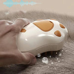 Vielseitige Dampfbürste für Hunde mit Massagefunktion
