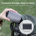 Compact and Adjustable Camping Neck Pillow with Double Valve