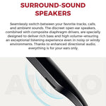 Smart glasses with integrated camera and Bluetooth audio