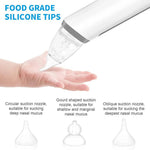 Rechargeable Electric Baby Nasal Aspirator with 3 Suction Modes and Music