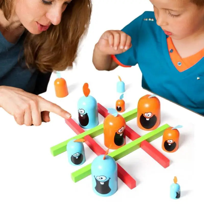 Tic-Tac-Toe Snack Game - Eat to Win