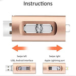 Practical USB stick for photo backups with versatile device compatibility