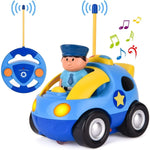 Remote-Controlled Police Toy Car – Fun for Kids