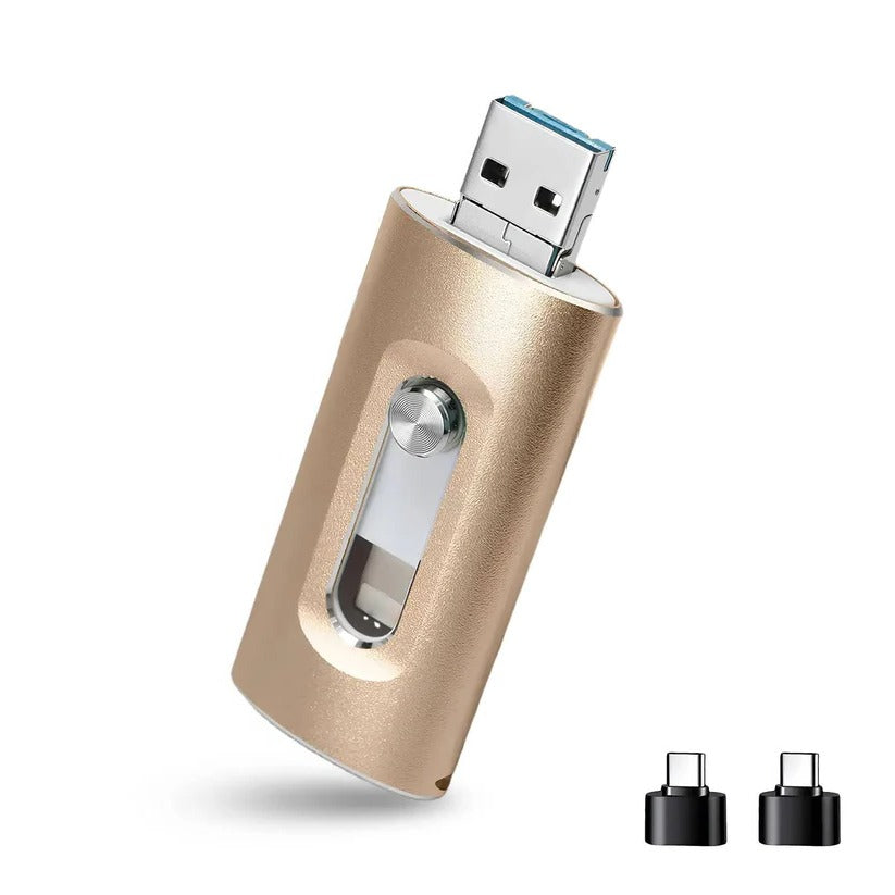 Practical USB stick for photo backups with versatile device compatibility