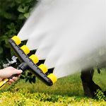 Vielseitige Gartenbrause mit Schnellanschluss für effektives Gießen