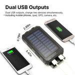 Wasserdichter Solar-Powerbank mit Hoher Kapazität
