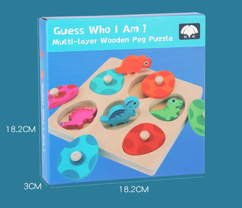 Prehistoric Learning Puzzle for Kids – Dino Puzzle