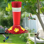 Bird Feeder Station with Hooks – Large Capacity