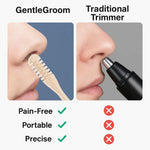 Compact Nose Trimmer with 360° Rotating Head – Precise Grooming for Men and Women