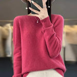Eleganter Pullover aus Merinowolle für die kalte Jahreszeit