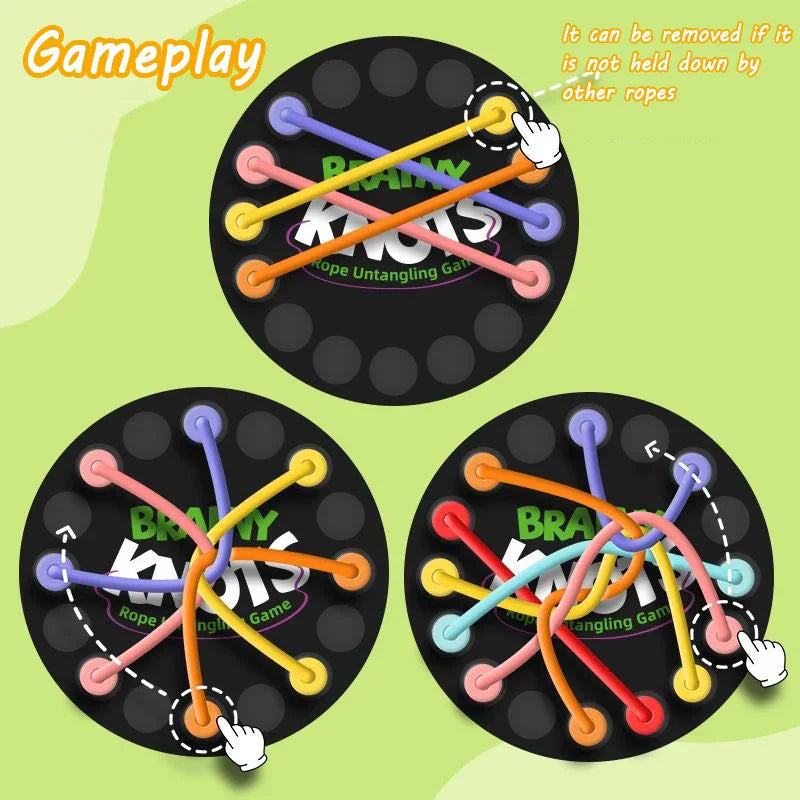 Node Separation - Rope brain booster strategy game