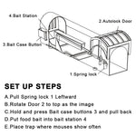Reusable Self-Locking Mouse Trap