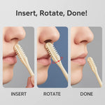 Compact Nose Trimmer with 360° Rotating Head – Precise Grooming for Men and Women