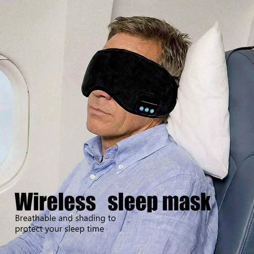 Kabellose Schlafmaske mit Lautsprechern und Anpassbarem Sitz