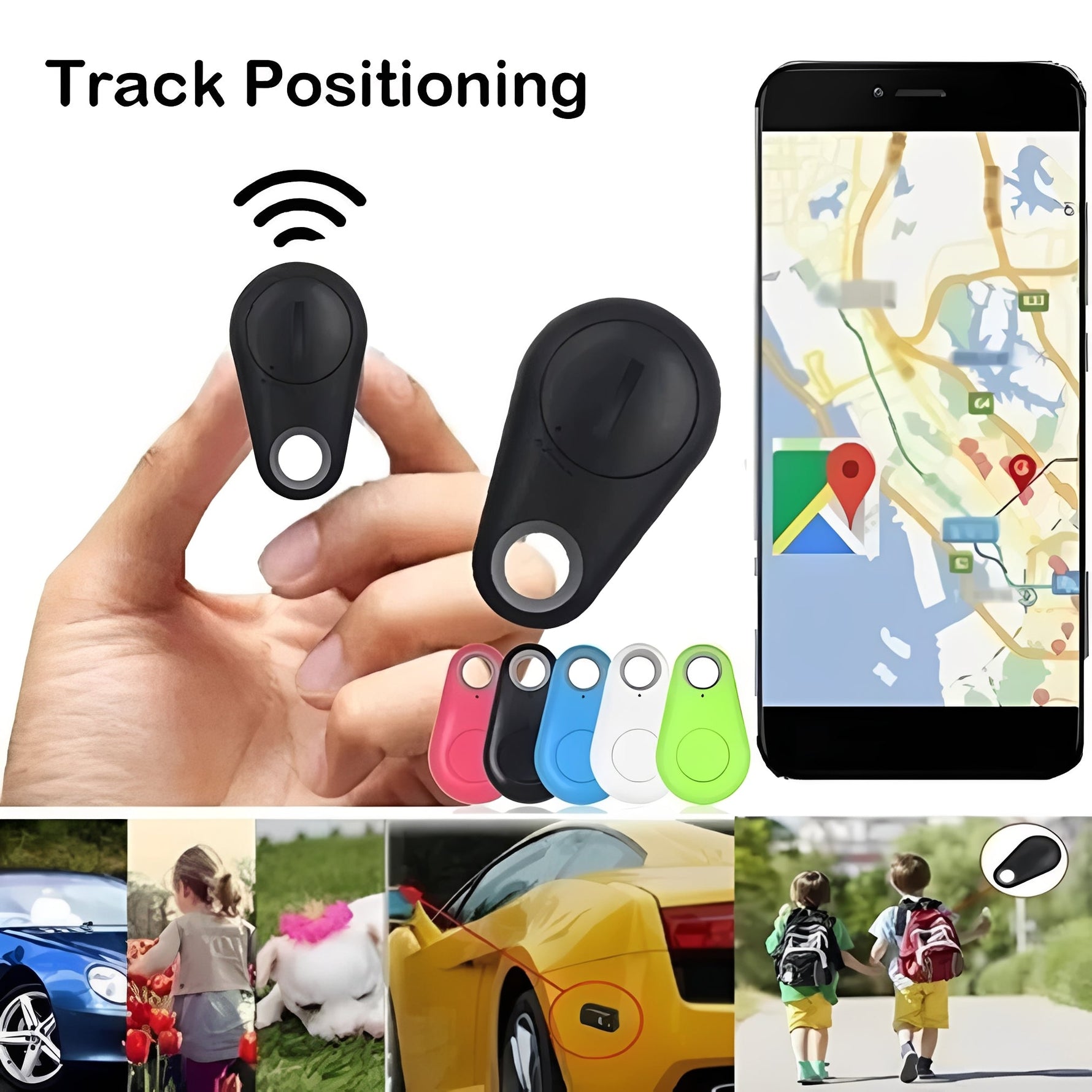 Praktischer Bluetooth-Tracker für persönliche Gegenstände und Haustiere