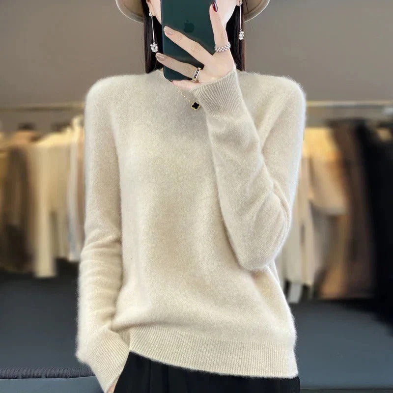 Wolliger Pullover für Herbst und Winter