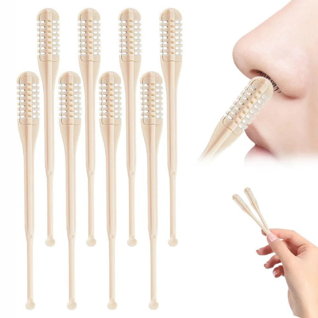 Compact Nose Trimmer with 360° Rotating Head – Precise Grooming for Men and Women
